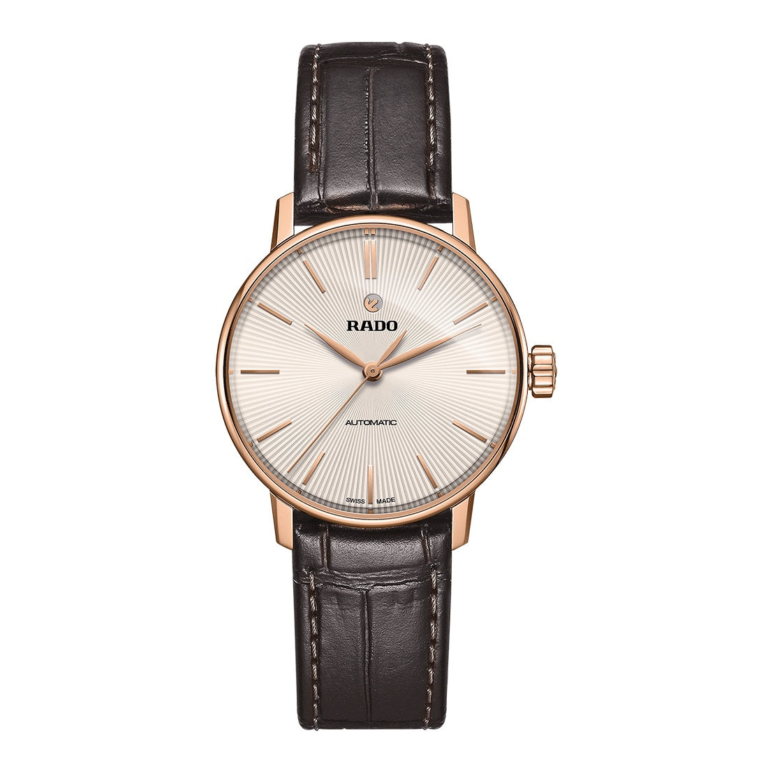 Rado Women's R22865115 Coupole Brown Leather Watch