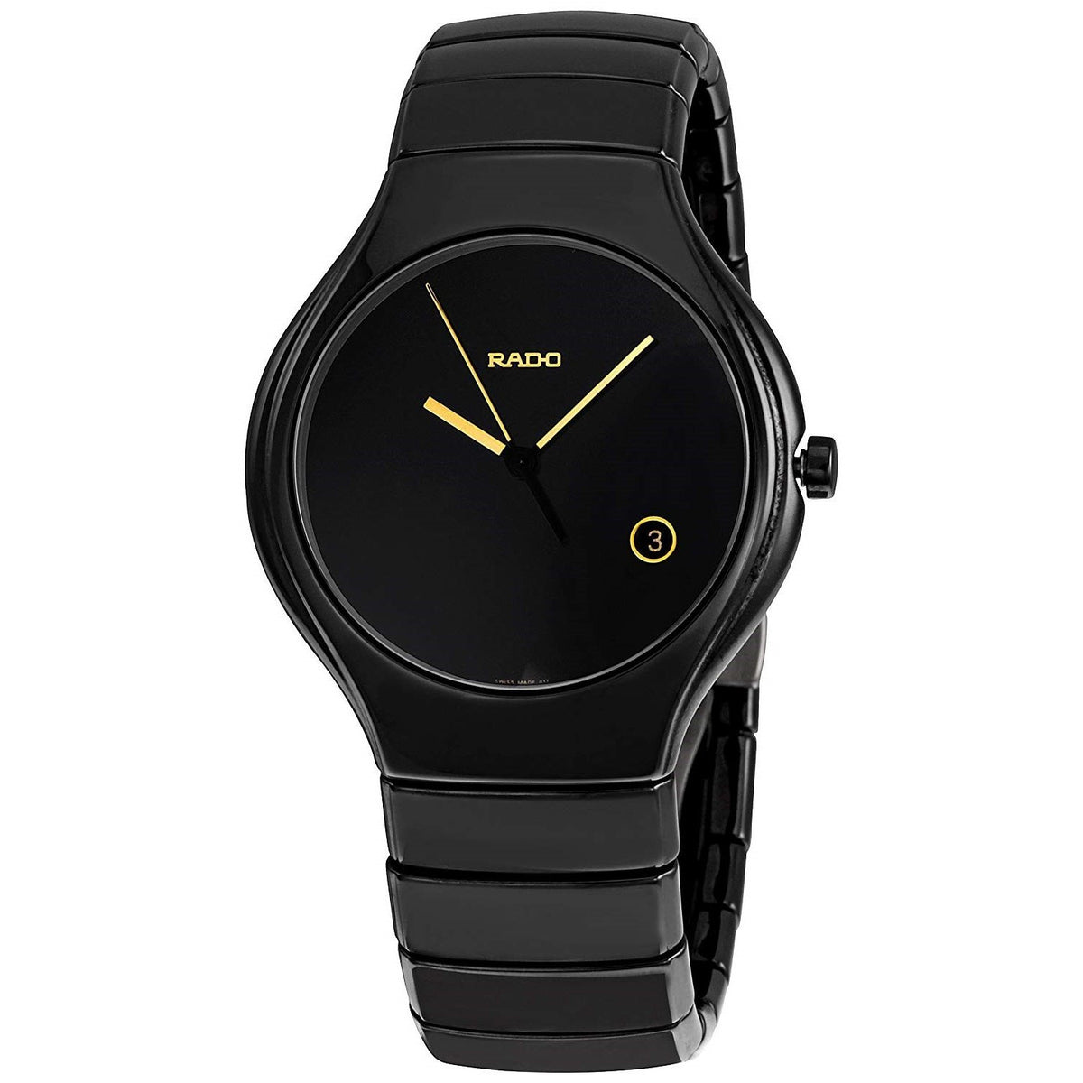 Rado Men's R27653172 True   Black Ceramic Watch