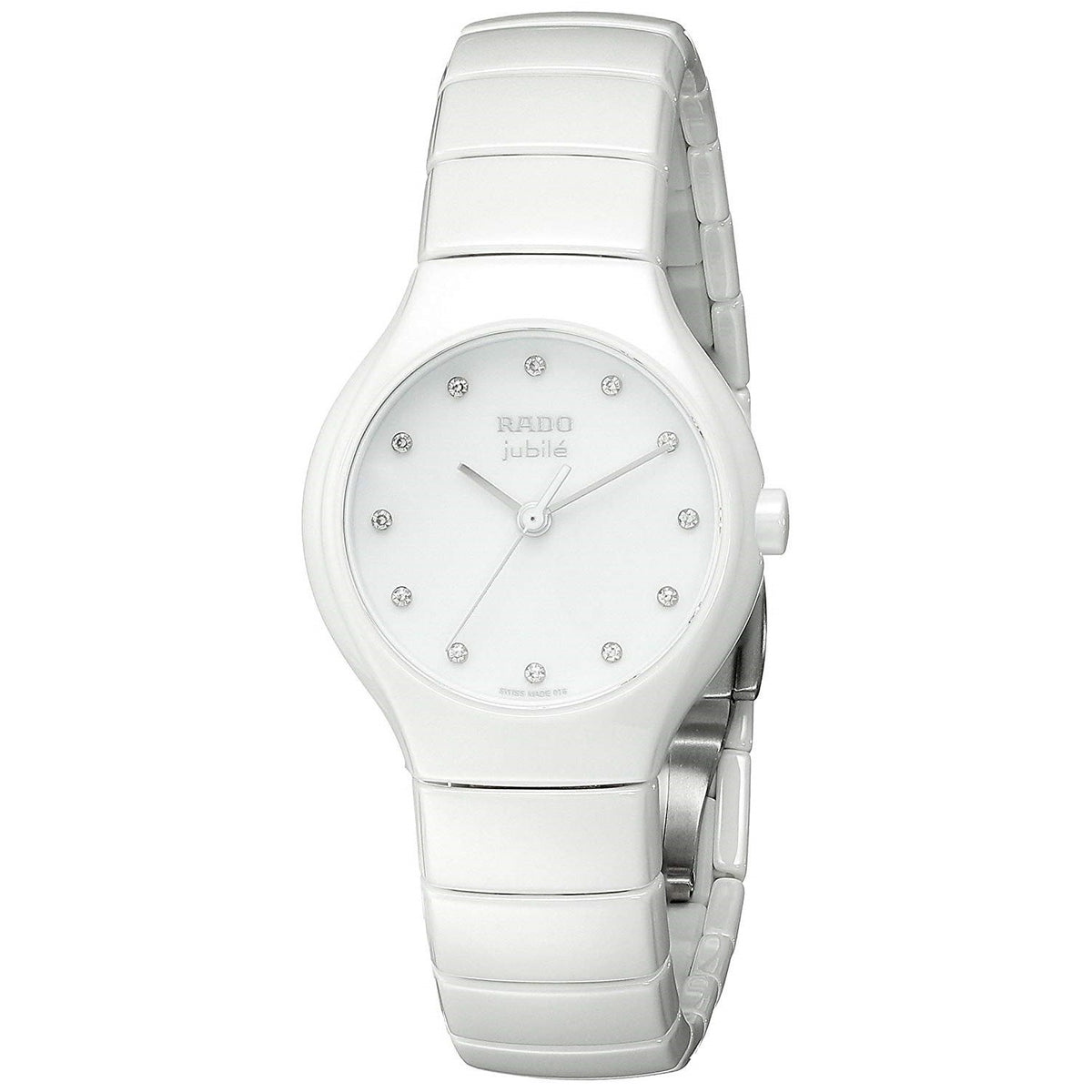 Rado Women&#39;s R27696762 TRUE White Ceramic Watch