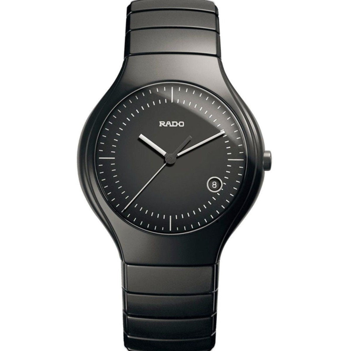 Rado Men's R27898102 True   Black Ceramic Watch
