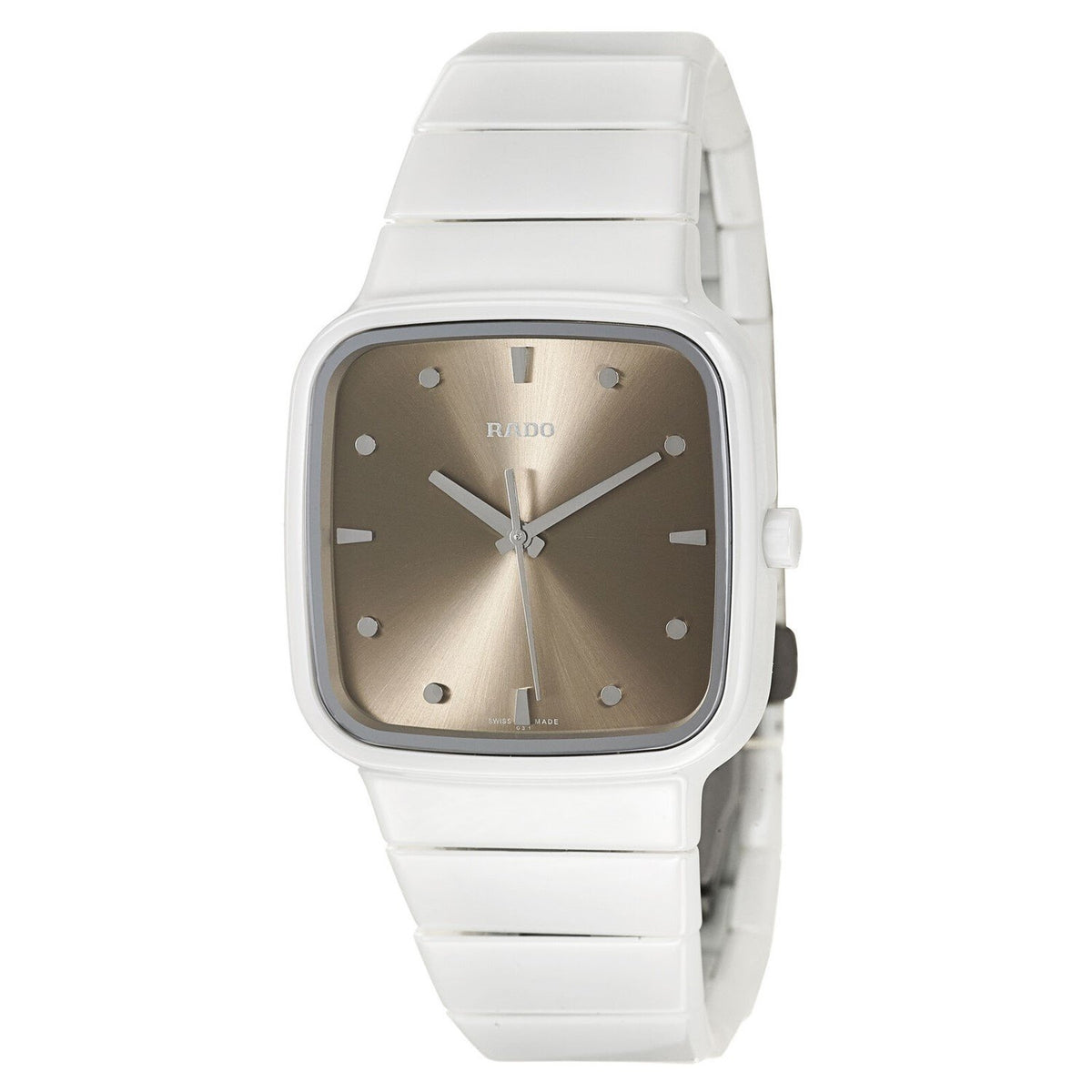 Rado Women&#39;s R28382312 R5.5 White Ceramic Watch