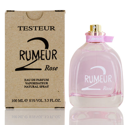 Rumeur 2 Rose Lanvin Edp Spray No Cap Tester 3.3 Oz For Women JL001P80