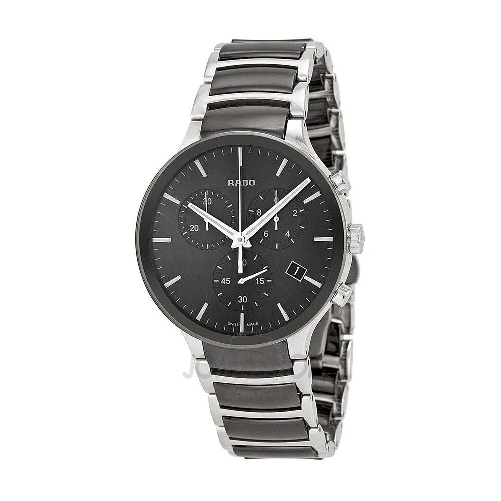 Rado Men&#39;s R30130152 Centrix Chronograph Two-Tone Stainless Steel Watch