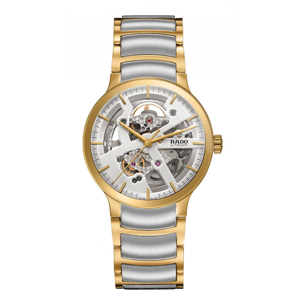 Rado Men's R30180113 Centrix Two-Tone Stainless Steel Watch
