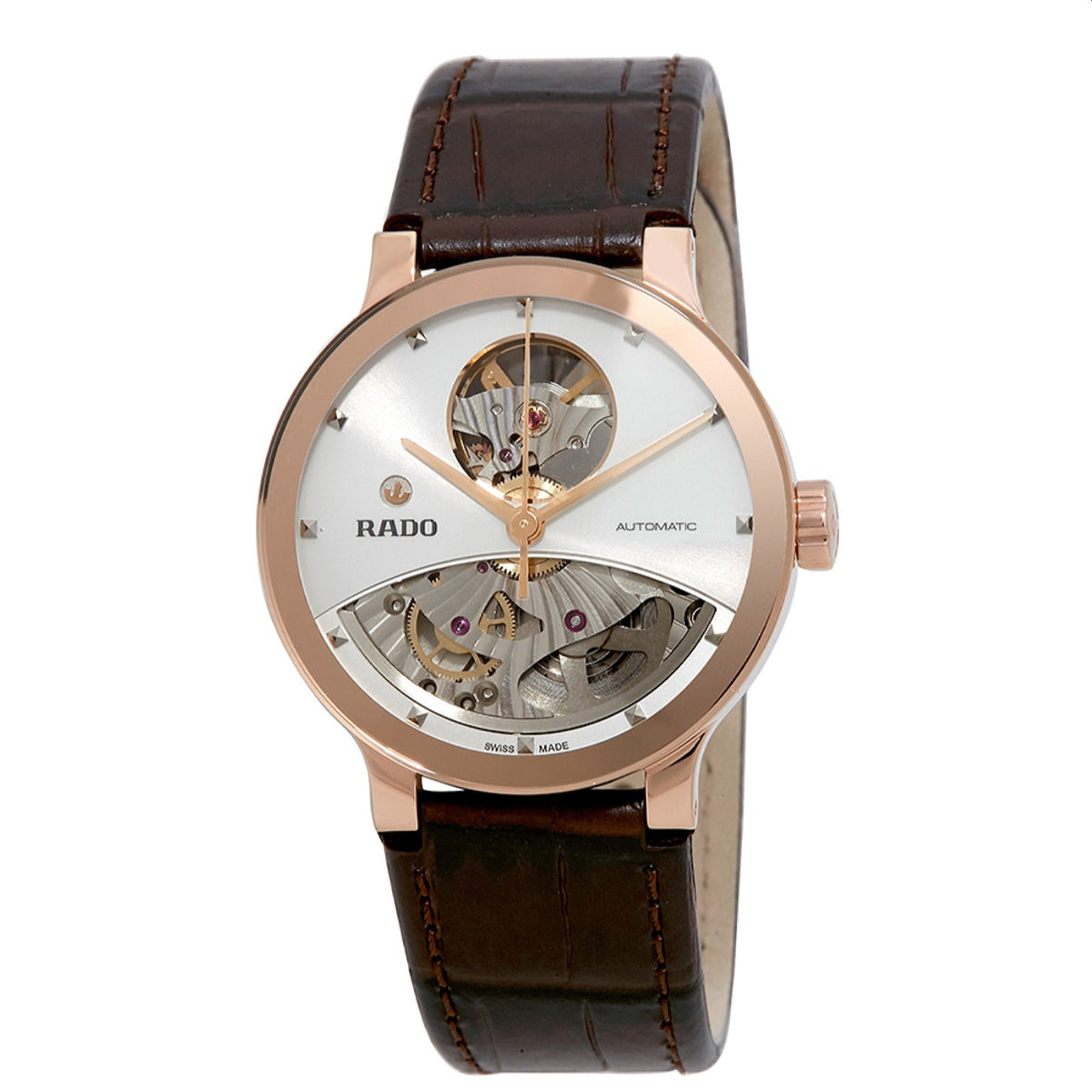Rado Centrix Women&#39;s R30248015 Brown Leather Watch