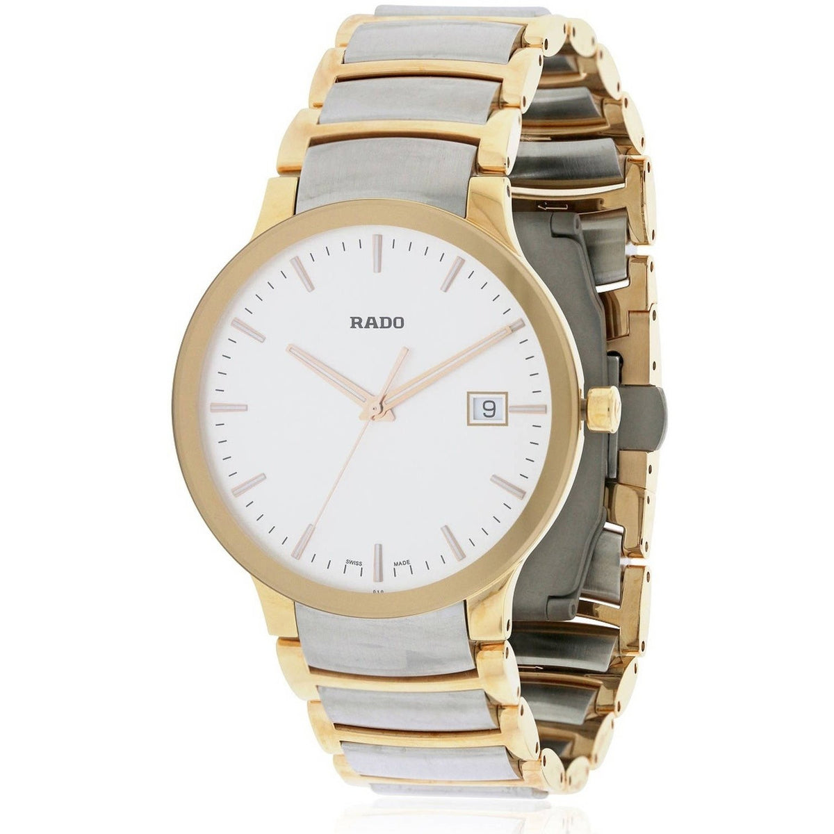Rado Men's R30554103 Centrix Two-Tone Stainless Steel Watch