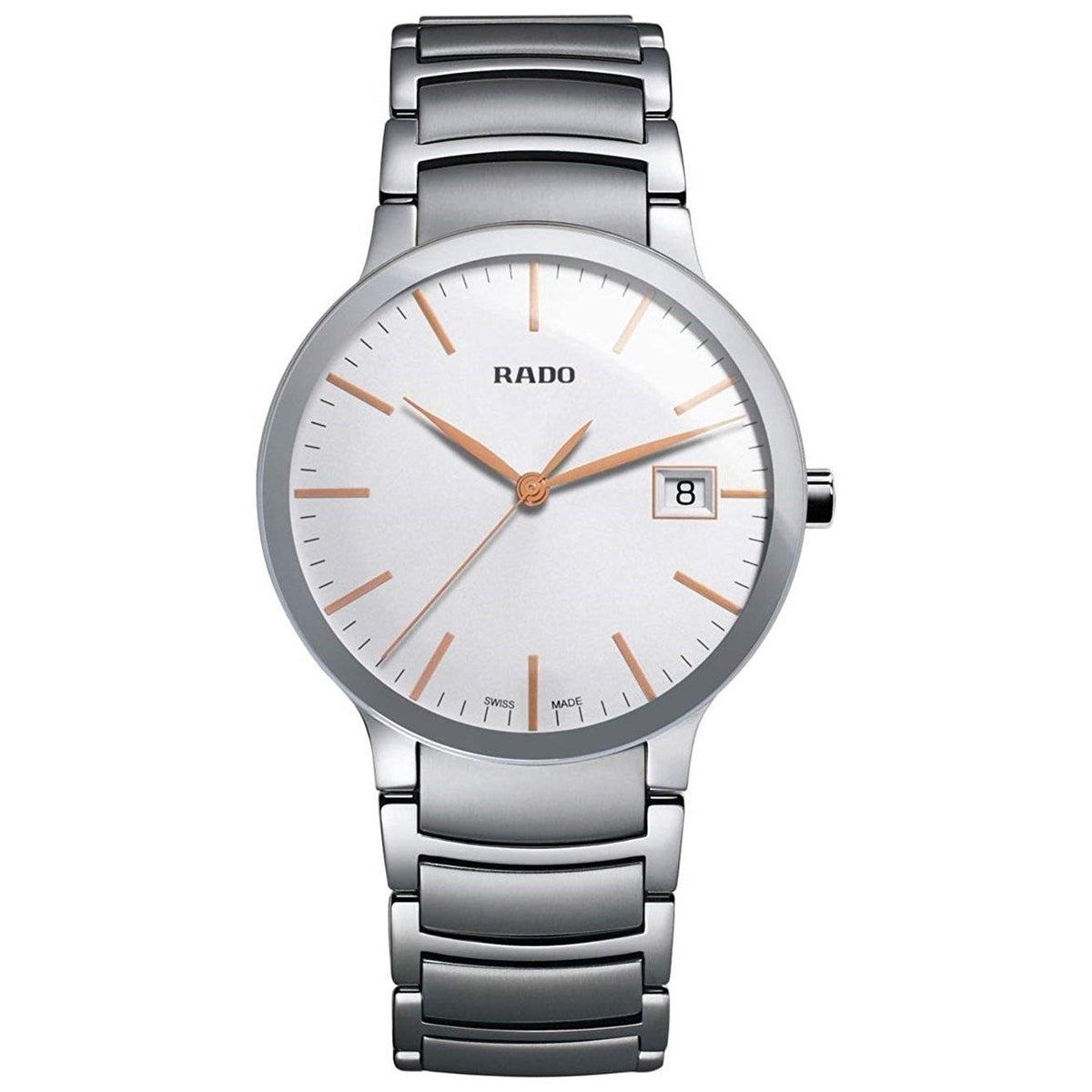 Rado Men&#39;s R30927123 Centrix Stainless Steel Watch