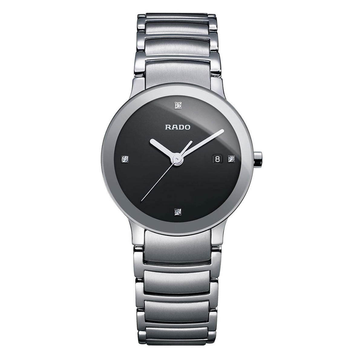 Rado Women's R30928713 Centrix Diamond Stainless Steel Watch