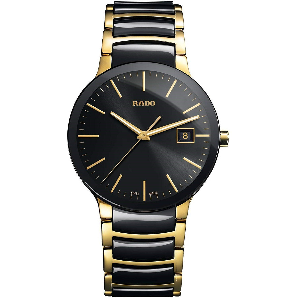 Rado Men&#39;s R30929152 Centrix Two-Tone Stainless Steel Watch