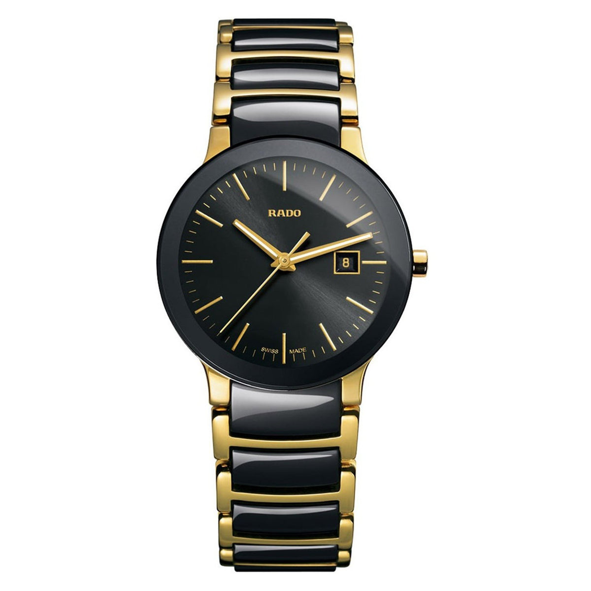 Rado Women&#39;s R30930152 Centrix Two-Tone Stainless Steel Watch