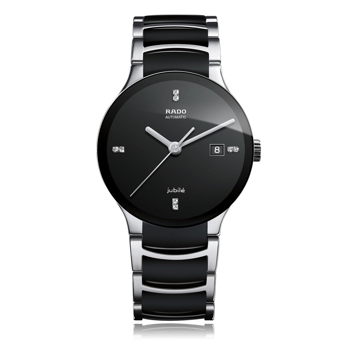 Rado Men&#39;s R30941702 Centrix Diamond Two-Tone Stainless Steel, Ceramic Watch