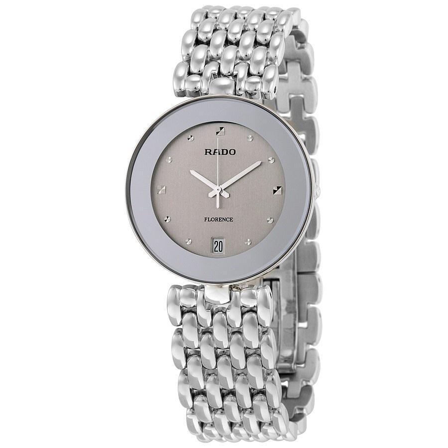 Rado Women s R48792103 Flourence Stainless Steel Watch Bezali