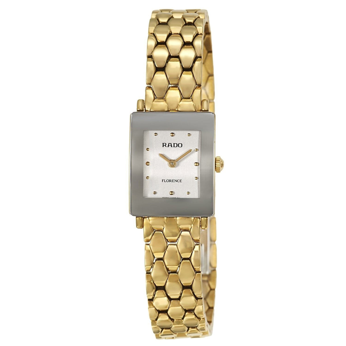 Rado Women&#39;s R48841114 Florence Gold-Tone Stainless Steel Watch