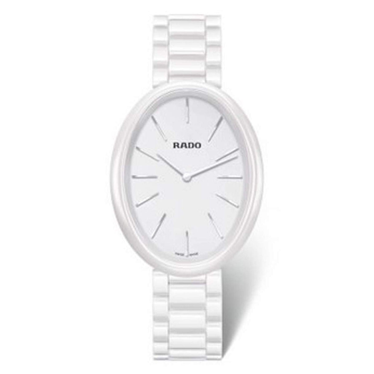 Rado Women&#39;s R53092012 Esenza White Ceramic Watch