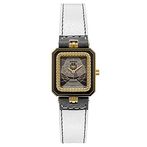 Rado Women&#39;s R84459305 Florence White Leather Watch
