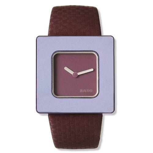 Rado Women&#39;s R94437205 Lantano Red Canvas Watch