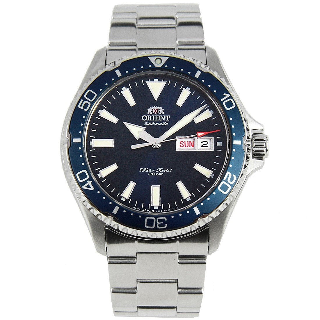 Orient Men&#39;s RA-AA0002L19B Mako III Stainless Steel Watch