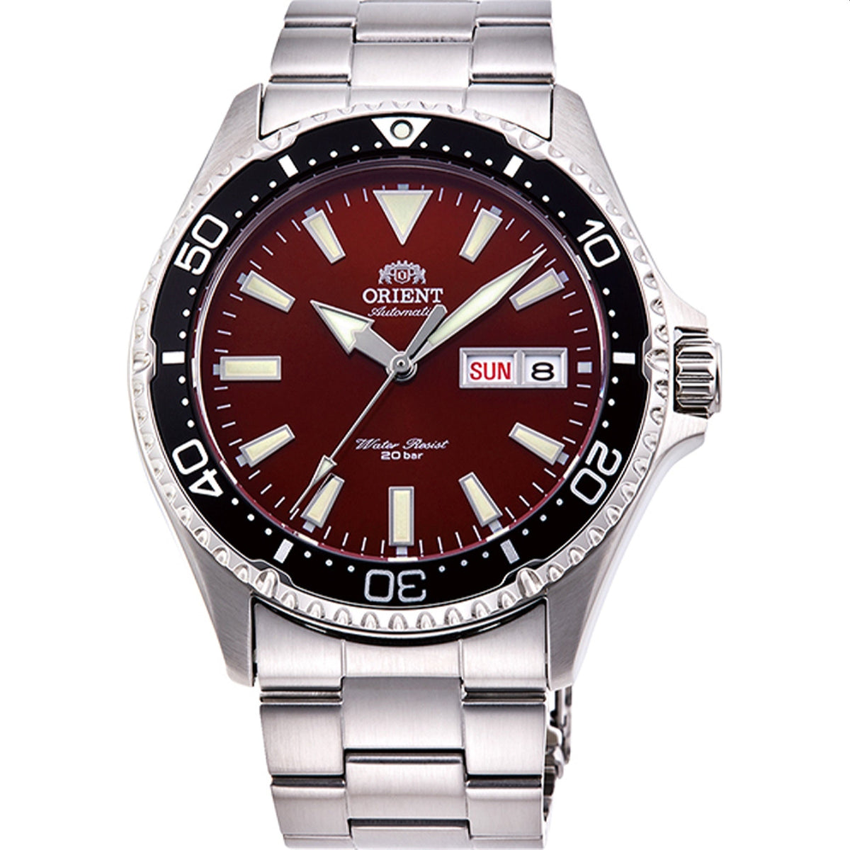 Orient Men&#39;s RA-AA0003R19B Mako III Stainless Steel Watch