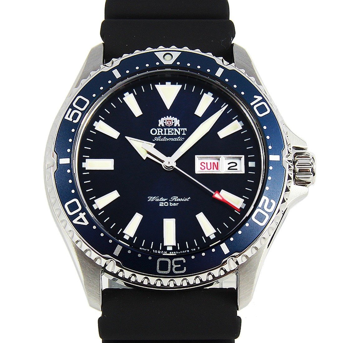 Orient Men&#39;s RA-AA0006L19B Mako III Black Resin Watch
