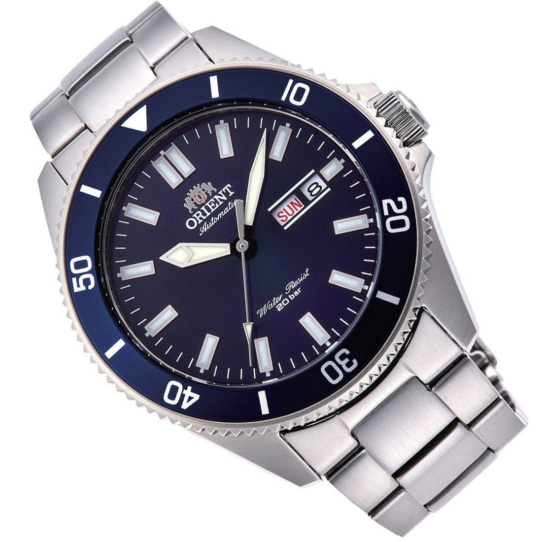 Orient Men&#39;s RA-AA0009L19B Mako III Stainless Steel Watch