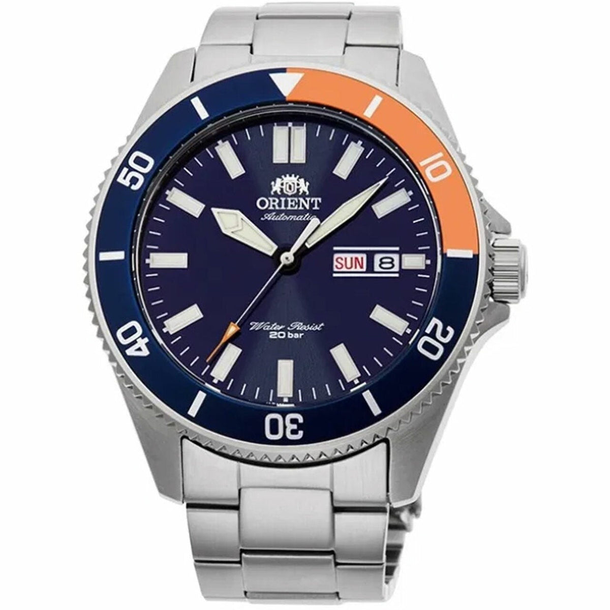 Orient Men&#39;s RA-AA0913L19B Inspection Stainless Steel Watch