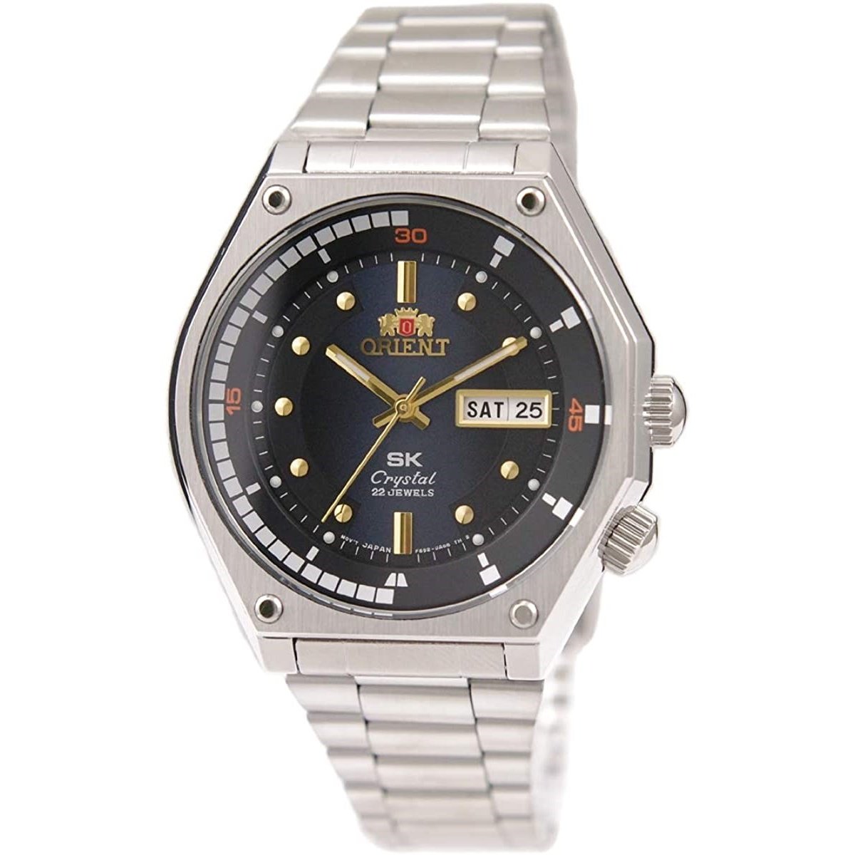 Orient Men's RA-AA0B03L19B SK Diver Retro Stainless Steel Watch