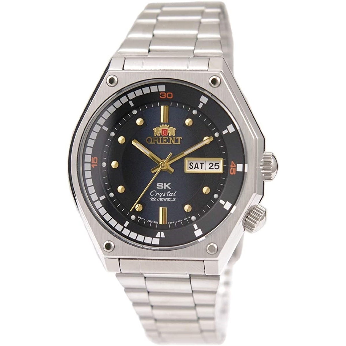 Orient Men&#39;s RA-AA0B03L19B SK Diver Retro Stainless Steel Watch