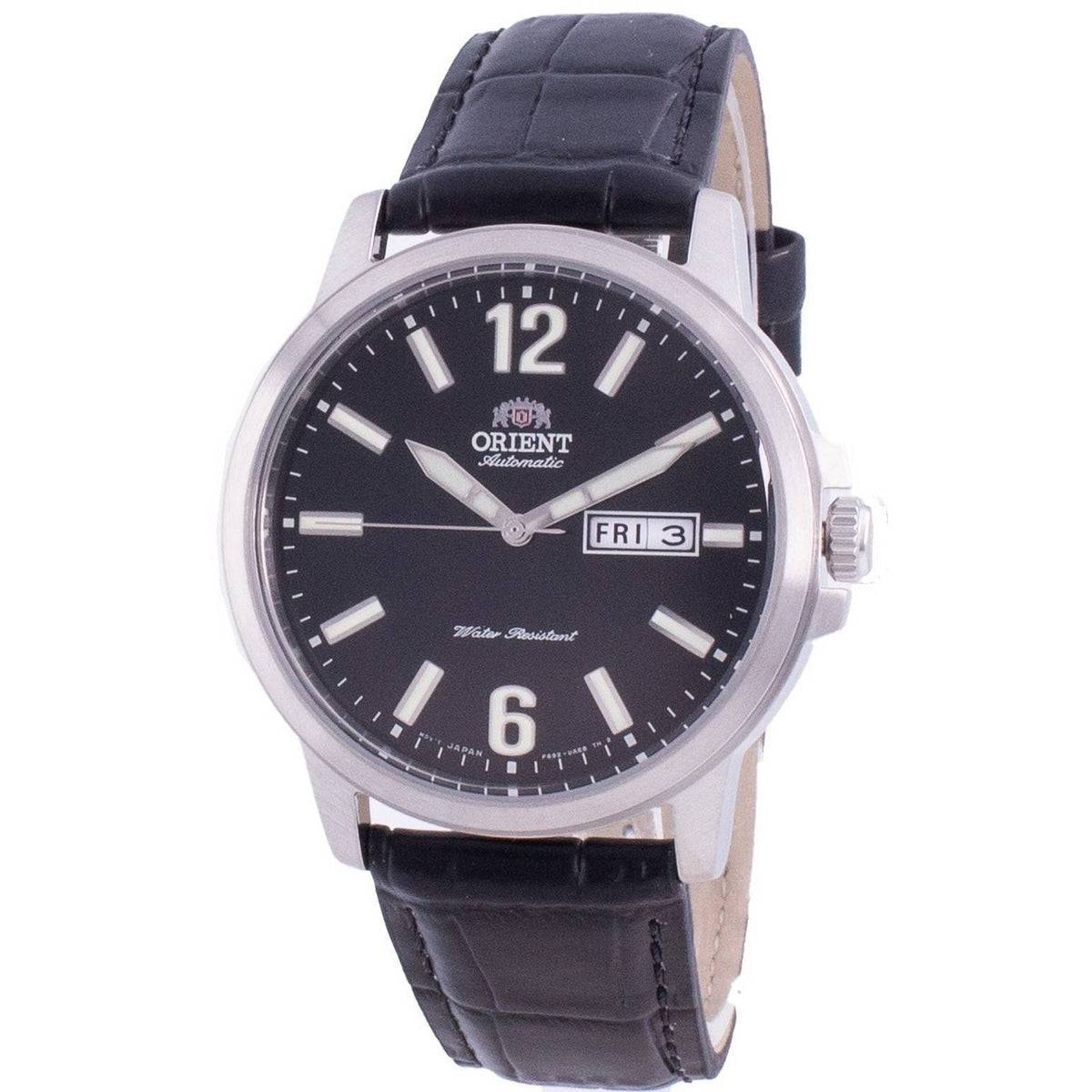 Orient Men's RA-AA0C04B19B Contemporary Black Leather Watch