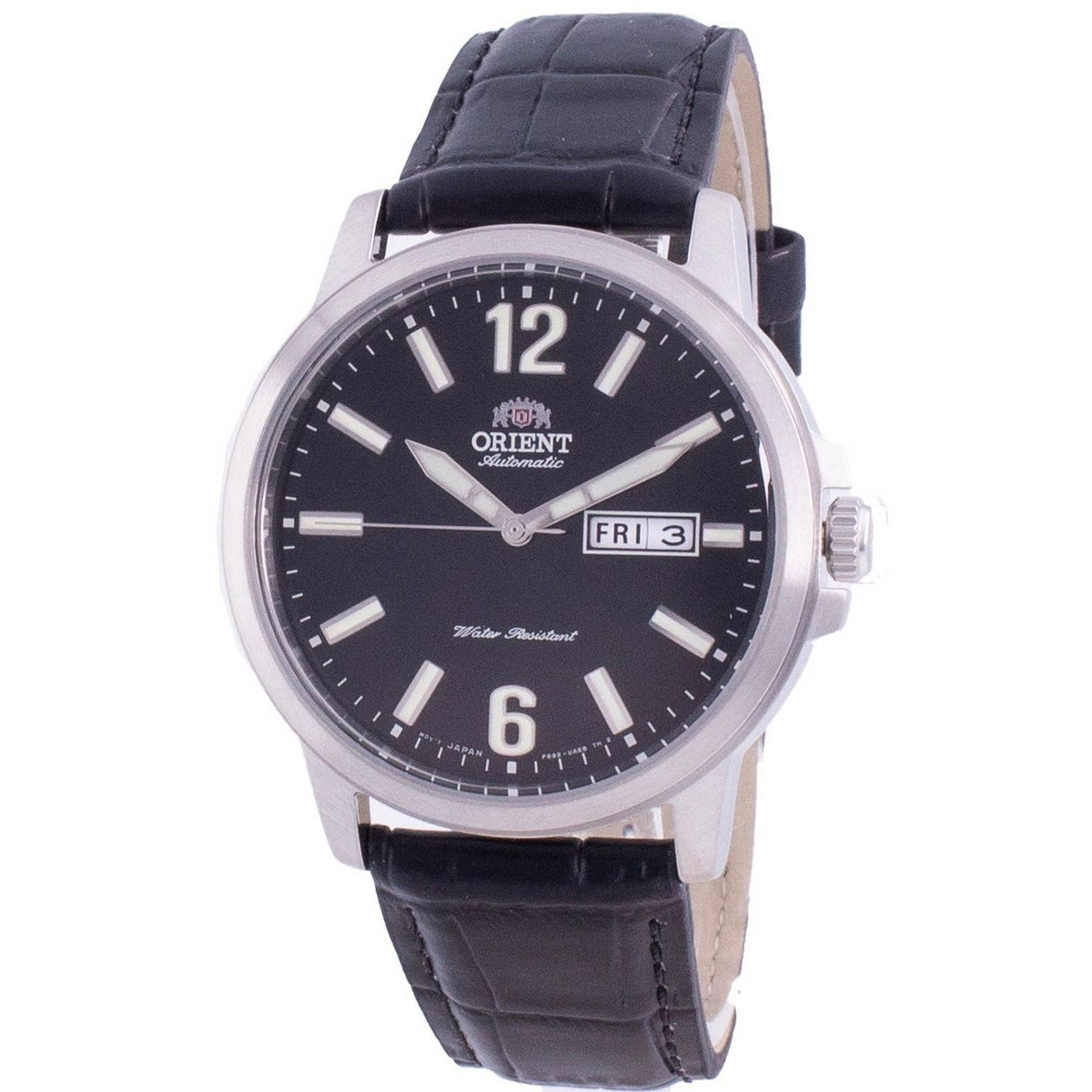 Orient Men&#39;s RA-AA0C04B19B Contemporary Black Leather Watch