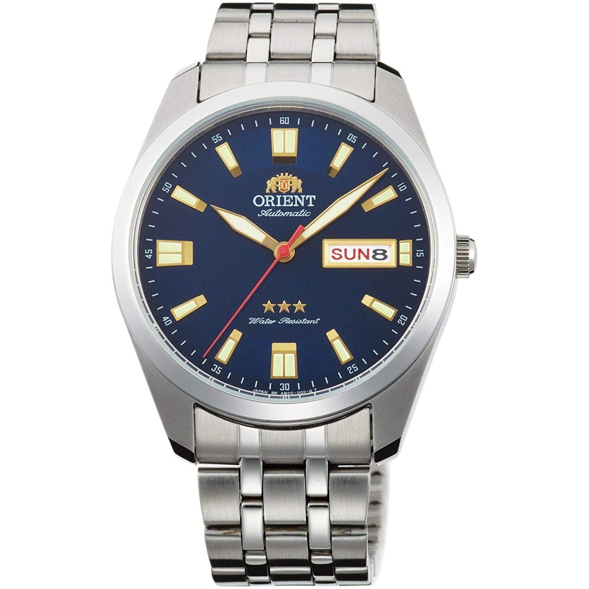 Orient Men&#39;s RA-AB0019L19B Tri Star Stainless Steel Watch