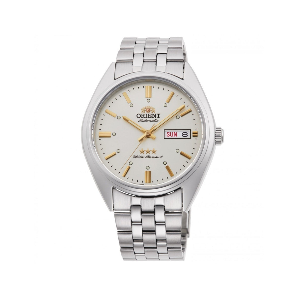 Orient Men&#39;s RA-AB0E10S19B Three Star Two-Tone Stainless Steel Watch