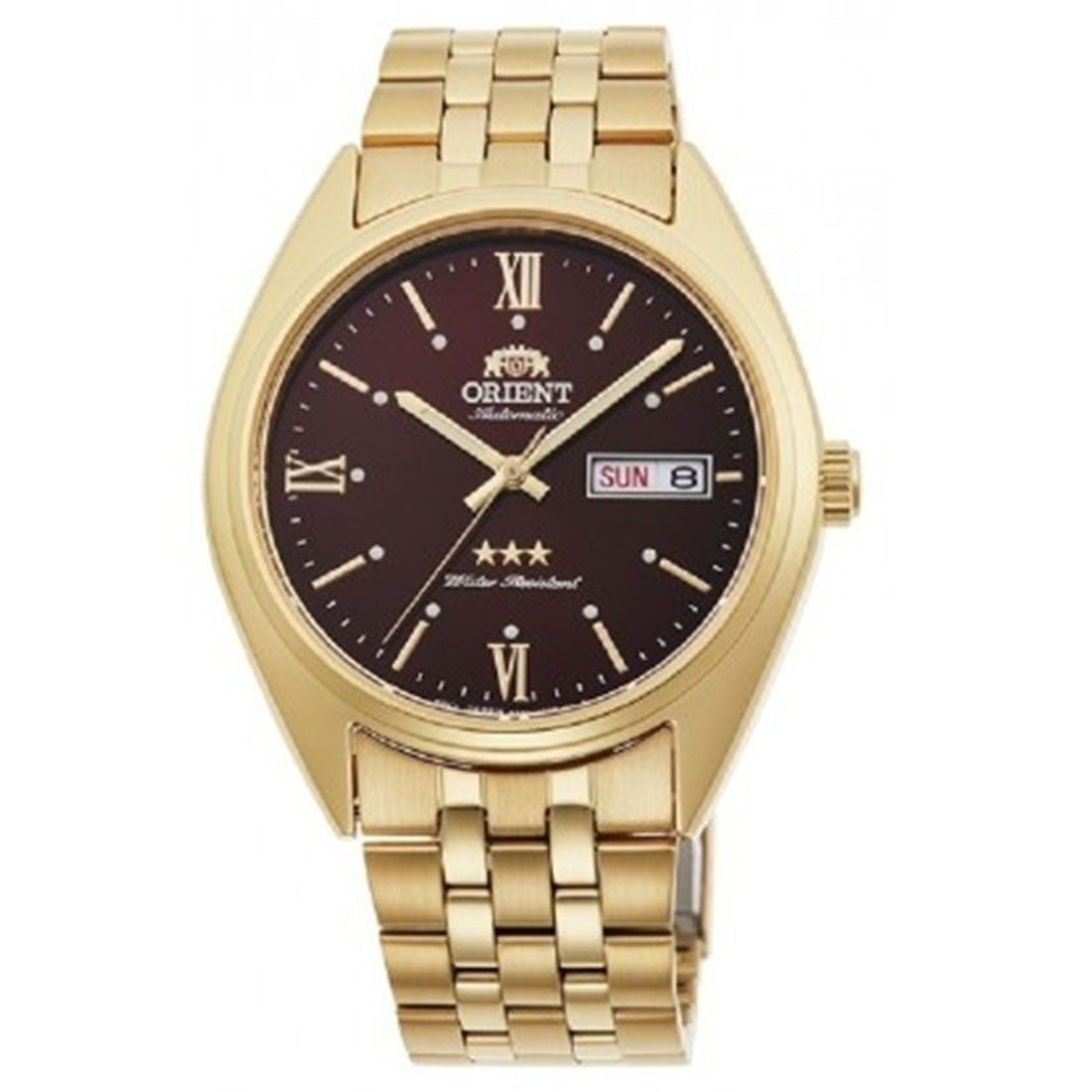 Orient Men's RA-AB0E12R19B Tristar Gold-Tone Stainless Steel Watch