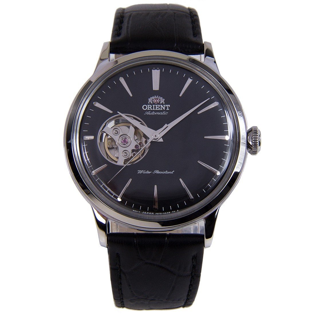 Orient Men&#39;s RA-AG0004B Esteem II Automatic Black Leather Watch