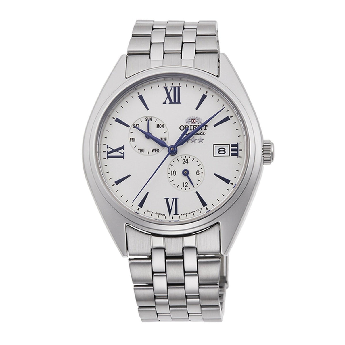 Orient Men's RA-AK0506S10B Tri Star Stainless Steel Watch