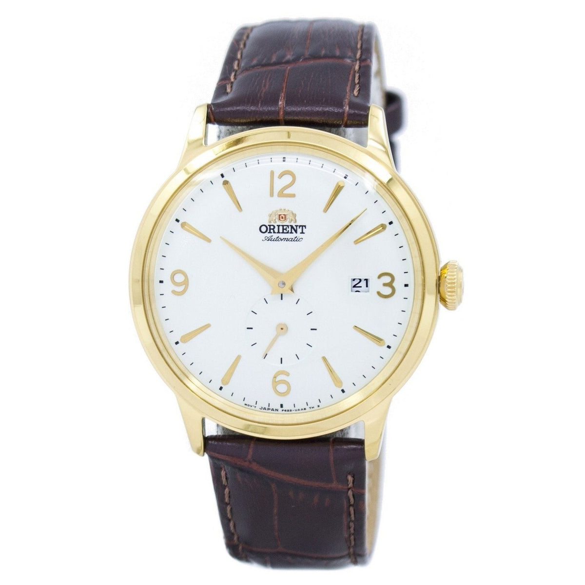 Orient Men&#39;s RA-AP0004S Classic Automatic Brown Leather Watch