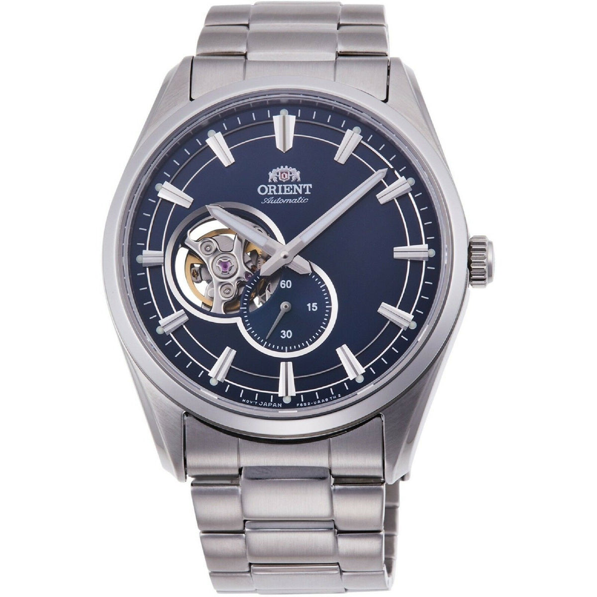Orient Men's RA-AR0003L10B Open Heart Stainless Steel Watch
