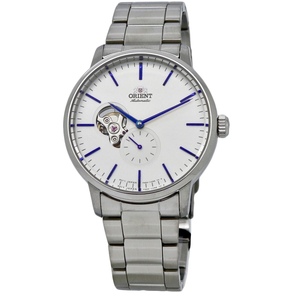 Orient Men's RA-AR0102S10B Open Heart Stainless Steel Watch