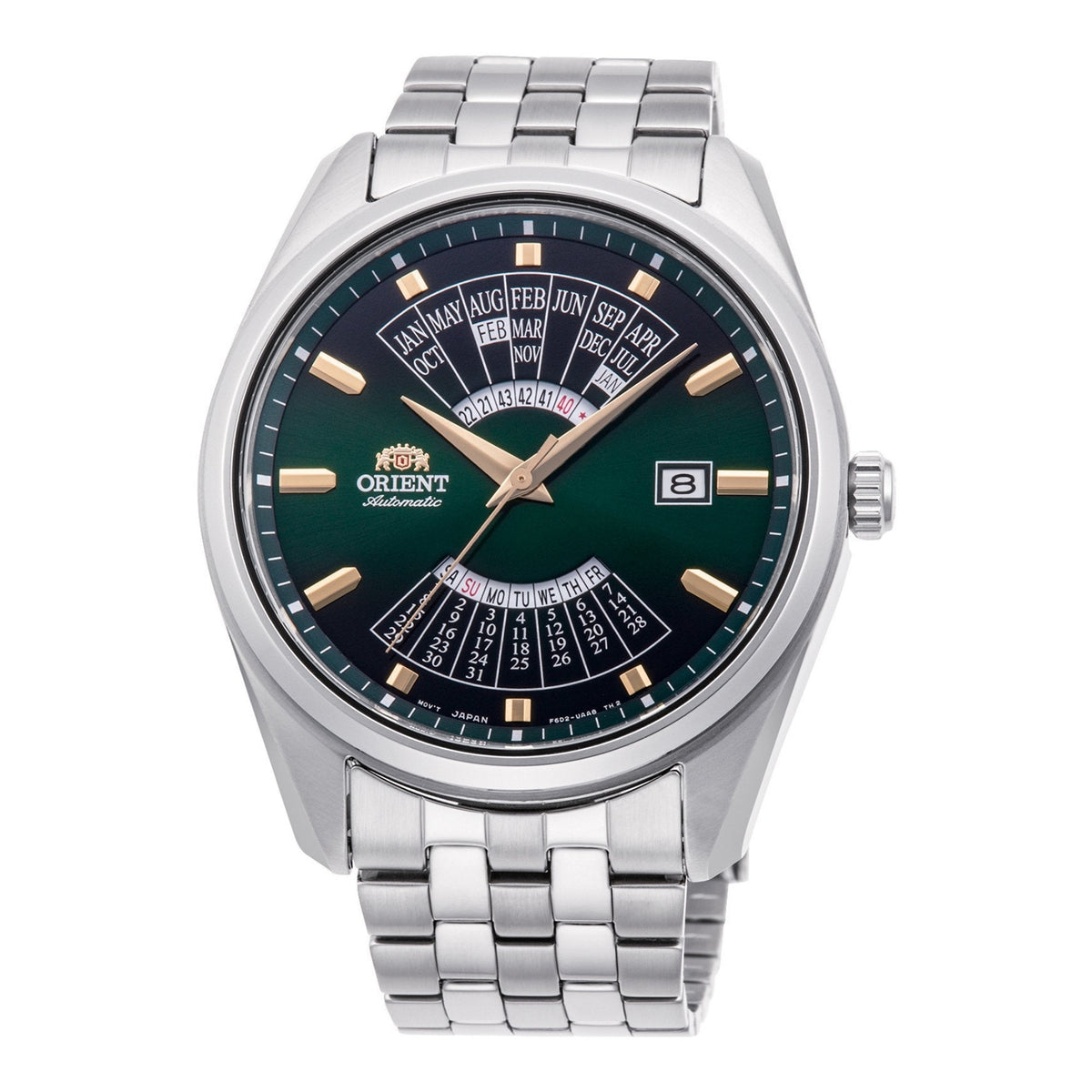 Orient Men's RA-BA0002E10B Multi Year Stainless Steel Watch