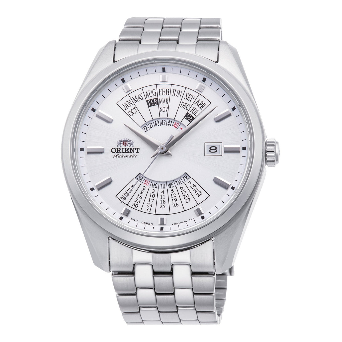 Orient Men's RA-BA0004S10B Multi Year Stainless Steel Watch