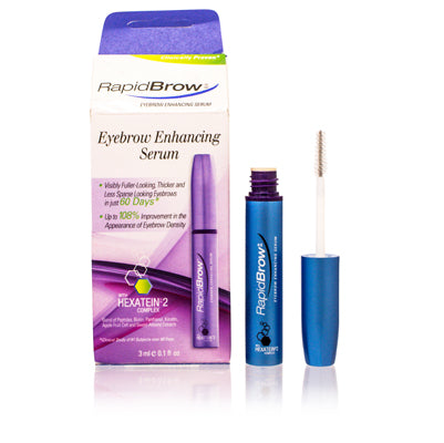 Rapidlash Rapidbrow Eye Brow Enhancing Serum Box Sl.Damaged .1 Oz (3 Ml)  