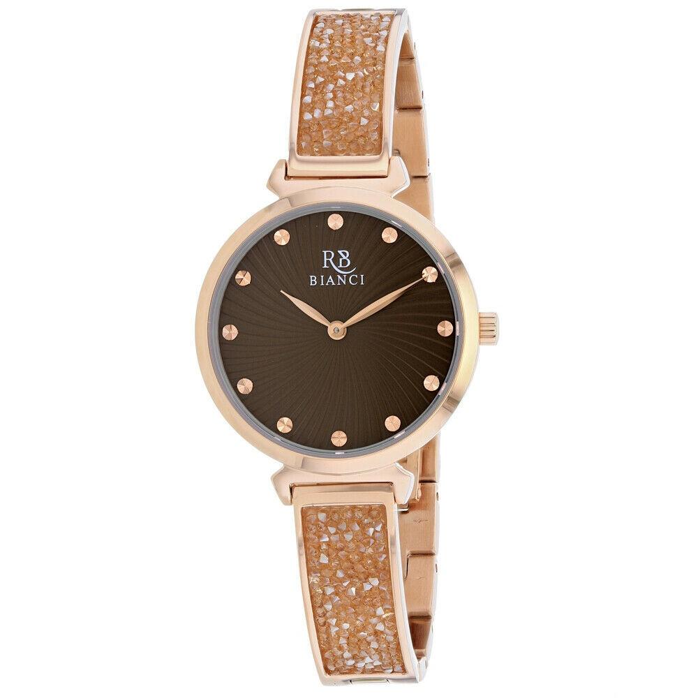 Roberto Bianci Women's RB0207 Brillare  Rose Gold-Tone Stainless Steel Watch