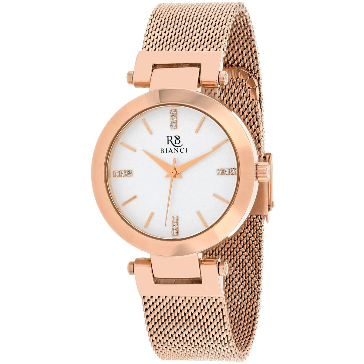Roberto Bianci Women's RB0402 Cristallo Rose Gold-Tone Stainless Steel Watch