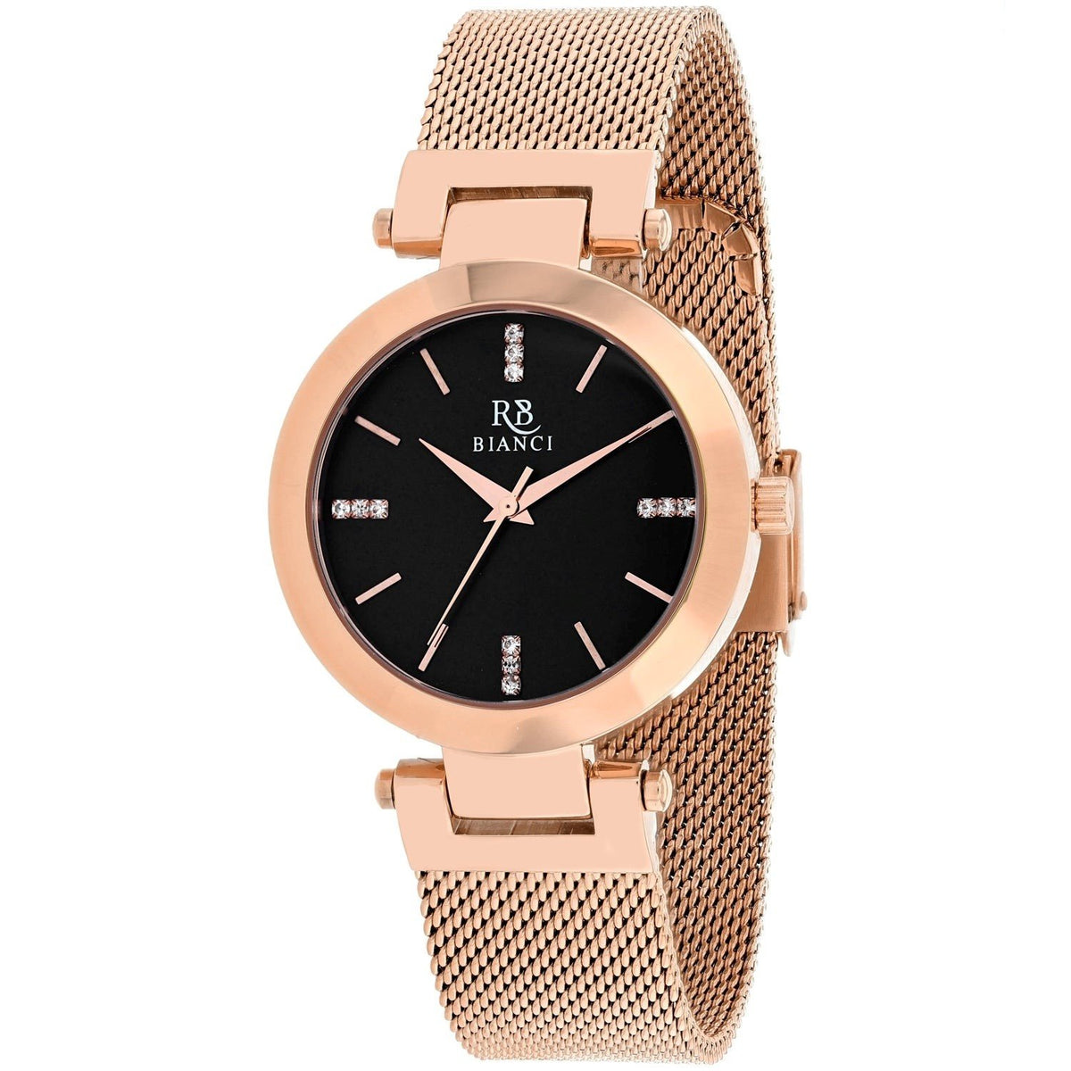 Roberto Bianci Women's RB0403 Cristallo Rose Gold-Tone Stainless Steel Watch