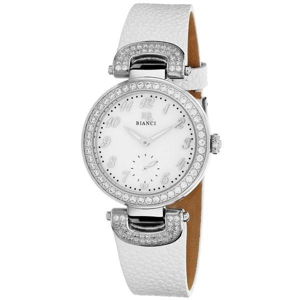 Roberto Bianci Women's RB0610 Alessandra White Leather Watch