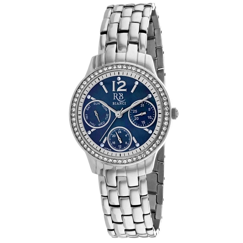 Roberto Bianci Women&#39;s RB0841 Valentini Crystal Stainless Steel Watch