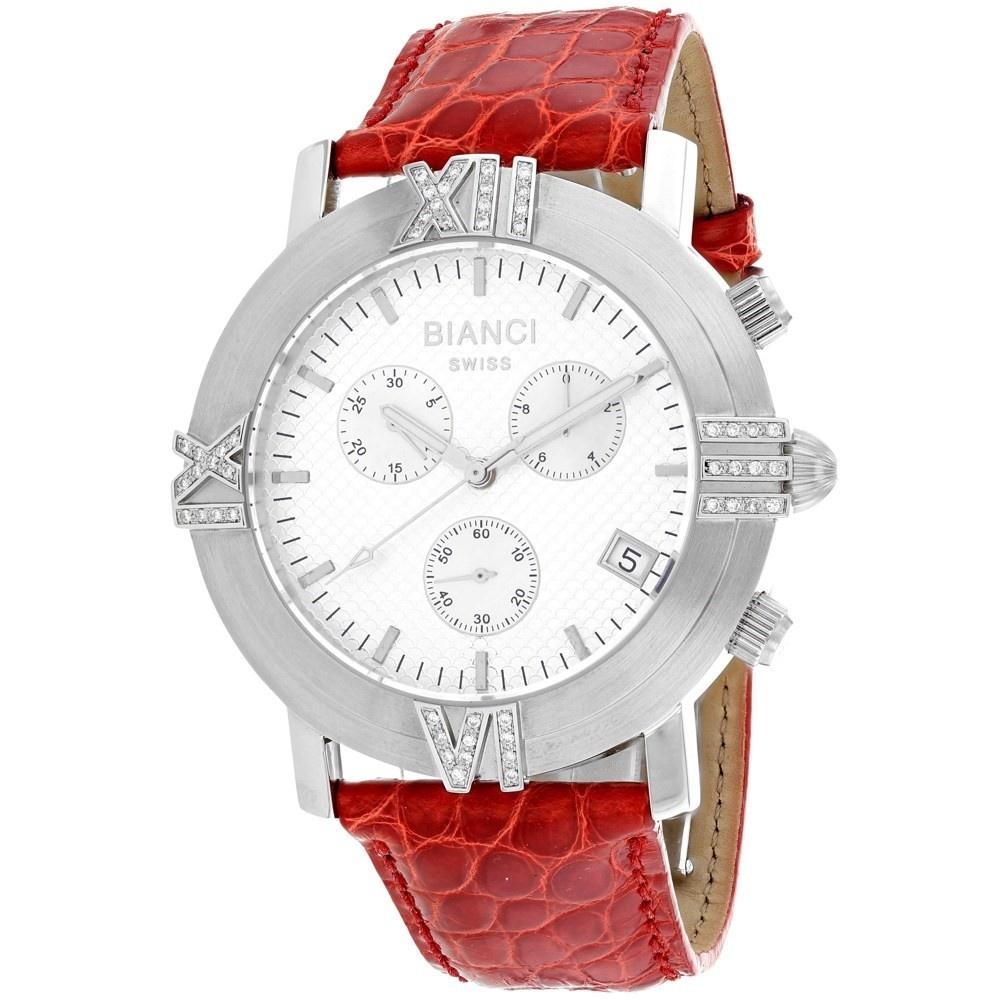 Roberto Bianci Women's RB18492 Medellin Chronograph Red Leather Watch