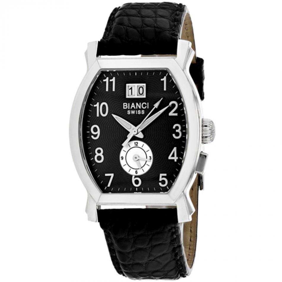 Roberto Bianci Women's RB18631 La Rosa Black Leather Watch
