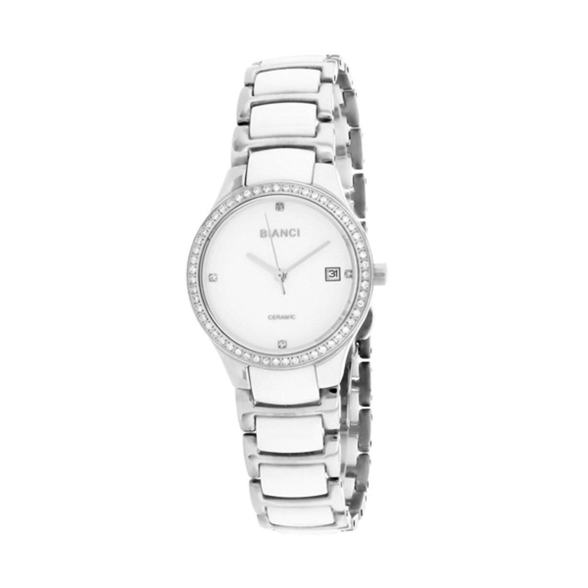 Roberto Bianci Women's RB2943 Balbinus Crystal Two-Tone Stainless Steel with Ceramic Watch