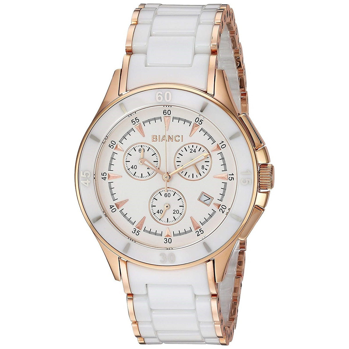 Roberto Bianci Women's RB58731 Florenca Chronograph Two-Tone Ceramic Watch