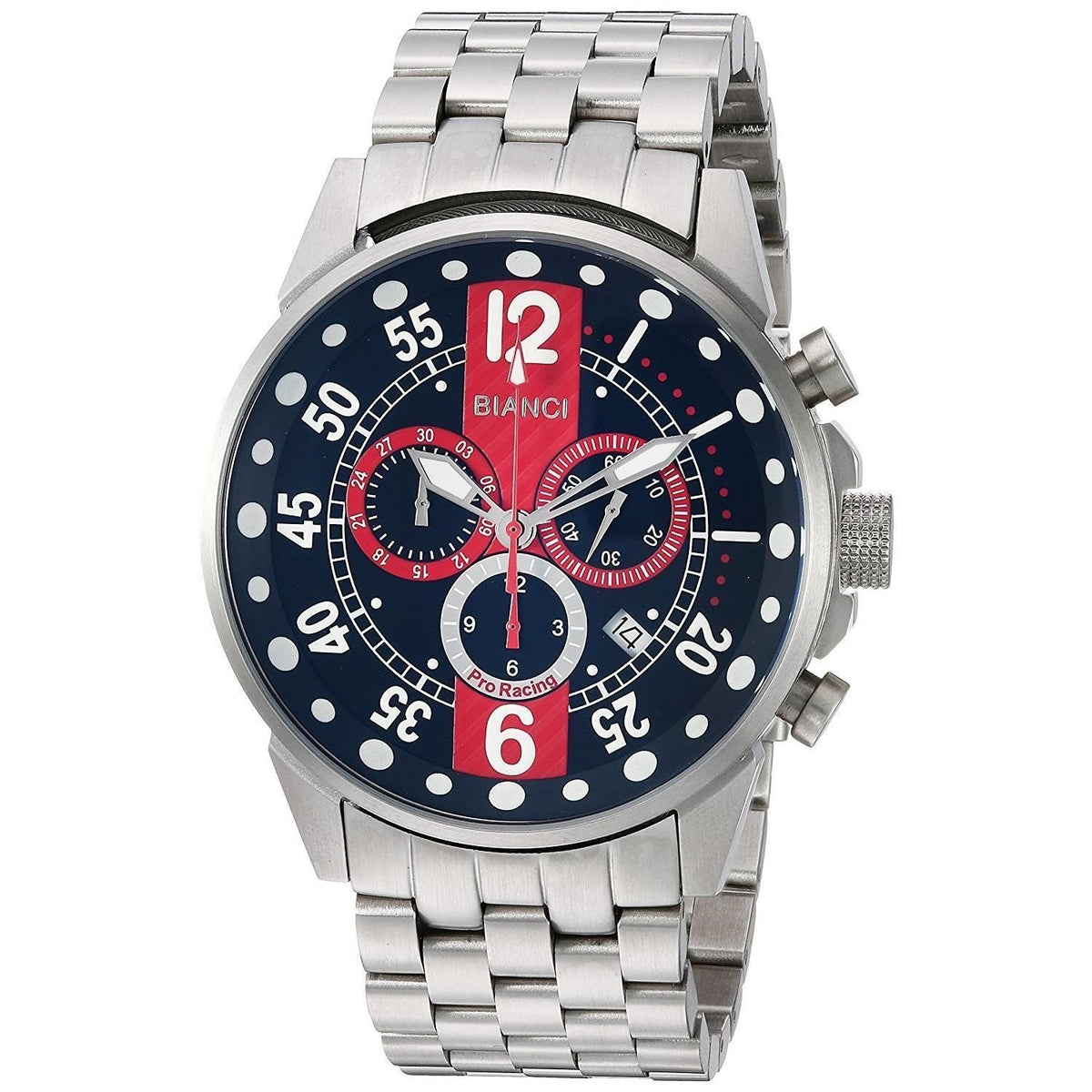 Roberto Bianci Men's RB70980 Messina Chronograph Stainless Steel Watch